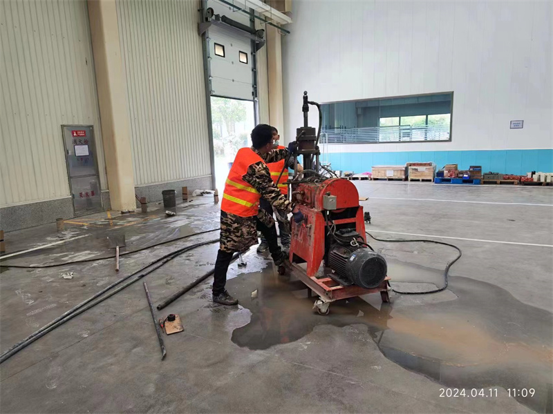 安庆厂房地面下沉塌陷注浆加固施工